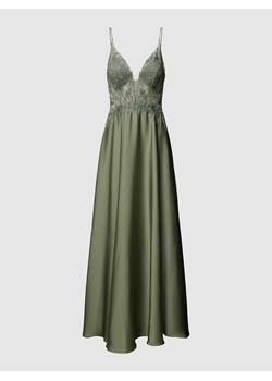 Sukienka wieczorowa z kwiatową koronką ze sklepu Peek&Cloppenburg  w kategorii Sukienki - zdjęcie 168989919