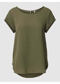 Bluzka w jednolitym kolorze model ‘VIC’ ze sklepu Peek&Cloppenburg  w kategorii Bluzki damskie - zdjęcie 168989928
