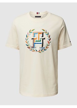 T-shirt o kroju regular fit z wyhaftowanym logo ze sklepu Peek&Cloppenburg  w kategorii T-shirty męskie - zdjęcie 168989967