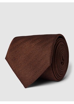 Krawat z wełny model ‘DAN’ ze sklepu Peek&Cloppenburg  w kategorii Krawaty - zdjęcie 168990136