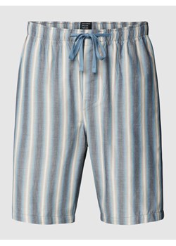 Bermudy o kroju regular fit ze wzorem w paski model ‘Mix & Relax’ ze sklepu Peek&Cloppenburg  w kategorii Piżamy męskie - zdjęcie 168990157