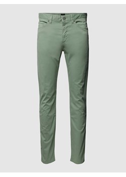 Spodnie o kroju slim fit w jednolitym kolorze model ‘Delaware’ ze sklepu Peek&Cloppenburg  w kategorii Spodnie męskie - zdjęcie 168990296