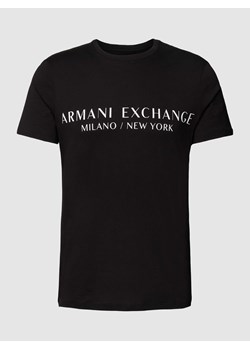 T-shirt z nadrukiem z logo model ‘milano/nyc’ ze sklepu Peek&Cloppenburg  w kategorii T-shirty męskie - zdjęcie 168990618