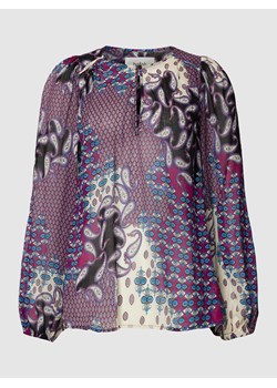 Bluzka z wycięciem w kształcie łezki model ‘BLAIR’ ze sklepu Peek&Cloppenburg  w kategorii Bluzki damskie - zdjęcie 168990726