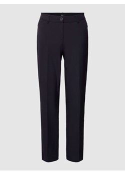 Spodnie w jednolitym kolorze model ‘MARON’ ze sklepu Peek&Cloppenburg  w kategorii Spodnie damskie - zdjęcie 168990919