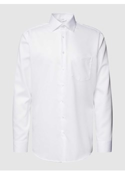 Koszula biznesowa o kroju regular fit z kołnierzykiem typu kent ze sklepu Peek&Cloppenburg  w kategorii Koszule męskie - zdjęcie 168990945