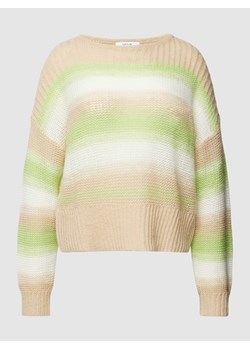 Sweter z dzianiny ze wzorem w paski model ‘Pradient’ ze sklepu Peek&Cloppenburg  w kategorii Swetry damskie - zdjęcie 168991046