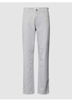 Spodnie w jednolitym kolorze model ‘CAROLA’ ze sklepu Peek&Cloppenburg  w kategorii Spodnie damskie - zdjęcie 168991175