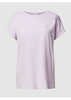 T-shirt z czystej bawełny ekologicznej model ‘IDRA’ ze sklepu Peek&Cloppenburg  w kategorii Bluzki damskie - zdjęcie 168991638