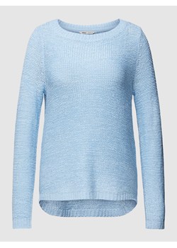 Sweter z dzianiny z okrągłym dekoltem model ‘GEENA’ ze sklepu Peek&Cloppenburg  w kategorii Swetry damskie - zdjęcie 168991775