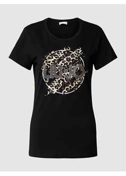 T-shirt z nadrukiem z motywem z logo ze sklepu Peek&Cloppenburg  w kategorii Bluzki damskie - zdjęcie 168991886