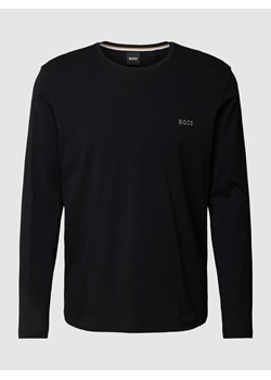 Bluzka z długim rękawem i wyhaftowanym logo model ‘Mix&Match’ ze sklepu Peek&Cloppenburg  w kategorii T-shirty męskie - zdjęcie 168991965