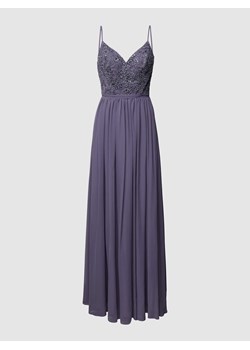 Sukienka wieczorowa z tasiemką w talii ze sklepu Peek&Cloppenburg  w kategorii Sukienki - zdjęcie 168992035