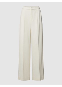 Spodnie materiałowe z efektem melanżu w kant ze sklepu Peek&Cloppenburg  w kategorii Spodnie damskie - zdjęcie 168992235
