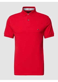 Koszulka polo w jednolitym kolorze ze sklepu Peek&Cloppenburg  w kategorii T-shirty męskie - zdjęcie 168992239