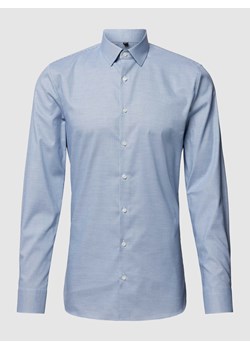 Koszula biznesowa o kroju super slim fit z drobnym wzorem model ‘Urban’ ze sklepu Peek&Cloppenburg  w kategorii Koszule męskie - zdjęcie 168992438