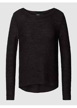 Sweter z dzianiny z okrągłym dekoltem model ‘GEENA’ ze sklepu Peek&Cloppenburg  w kategorii Swetry damskie - zdjęcie 168992449