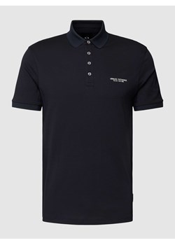 Koszulka polo z nadrukiem z logo ze sklepu Peek&Cloppenburg  w kategorii T-shirty męskie - zdjęcie 168992617
