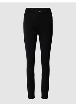 Spodnie o kroju slim fit z wpuszczanymi kieszeniami ze sklepu Peek&Cloppenburg  w kategorii Spodnie damskie - zdjęcie 168992628