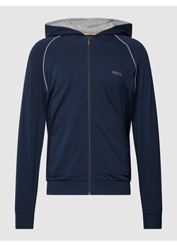 Bluza rozpinana z kapturem model ‘Mix&Match’ ze sklepu Peek&Cloppenburg  w kategorii Bluzy męskie - zdjęcie 168992656