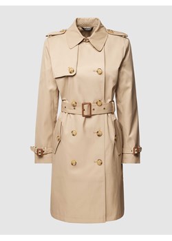 Płaszcz z paskiem w talii ze sklepu Peek&Cloppenburg  w kategorii Płaszcze damskie - zdjęcie 168992869