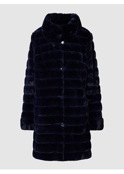Płaszcz dwustronny z obszyciem ze sztucznego futra ze sklepu Peek&Cloppenburg  w kategorii Płaszcze damskie - zdjęcie 168992877