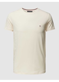 T-shirt o kroju slim fit z wyhaftowanym logo ze sklepu Peek&Cloppenburg  w kategorii T-shirty męskie - zdjęcie 168992946
