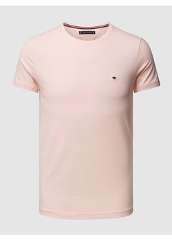 T-shirt o kroju slim fit z wyhaftowanym logo ze sklepu Peek&Cloppenburg  w kategorii T-shirty męskie - zdjęcie 168993207