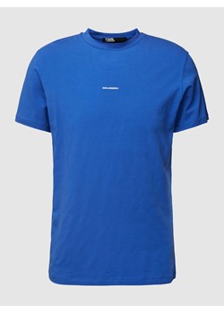 T-shirt z nadrukiem z logo ze sklepu Peek&Cloppenburg  w kategorii T-shirty męskie - zdjęcie 168993437