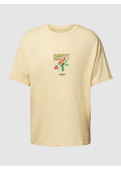 T-shirt z nadrukiem z motywem model ‘BLOCKPOP’ ze sklepu Peek&Cloppenburg  w kategorii T-shirty męskie - zdjęcie 168993438