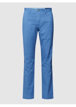 Chinosy o kroju slim fit w jednolitym kolorze ze sklepu Peek&Cloppenburg  w kategorii Spodnie męskie - zdjęcie 168993518