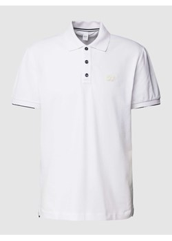 Koszulka polo z detalem z logo model ‘JUNX’ ze sklepu Peek&Cloppenburg  w kategorii T-shirty męskie - zdjęcie 168993679