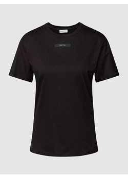 T-shirt z detalem z logo ze sklepu Peek&Cloppenburg  w kategorii Bluzki damskie - zdjęcie 168993685