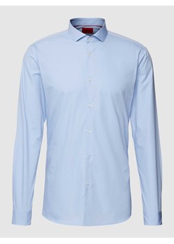 Koszula biznesowa z listwą guzikową model ‘Erriko’ ze sklepu Peek&Cloppenburg  w kategorii Koszule męskie - zdjęcie 168993857