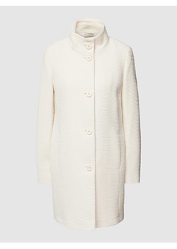 Płaszcz z fakturowanym wzorem ze sklepu Peek&Cloppenburg  w kategorii Płaszcze damskie - zdjęcie 168993915