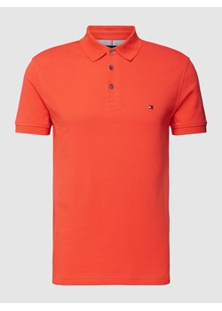 Koszulka polo o kroju slim fit model ‘1985’ ze sklepu Peek&Cloppenburg  w kategorii T-shirty męskie - zdjęcie 168993945