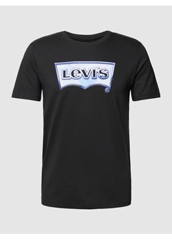 T-shirt z nadrukiem z logo ze sklepu Peek&Cloppenburg  w kategorii T-shirty męskie - zdjęcie 168993978