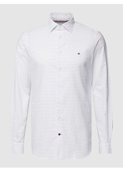 Koszula biznesowa o kroju regular fit ze wzorem na całej powierzchni ze sklepu Peek&Cloppenburg  w kategorii Koszule męskie - zdjęcie 168994145