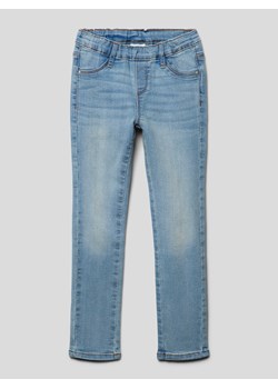 Jeansy z elastycznym pasem ze sklepu Peek&Cloppenburg  w kategorii Spodnie dziewczęce - zdjęcie 168994207