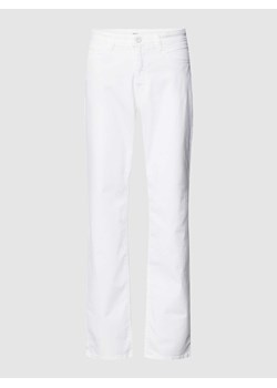 Spodnie w jednolitym kolorze model ‘CAROLA’ ze sklepu Peek&Cloppenburg  w kategorii Spodnie damskie - zdjęcie 168994336