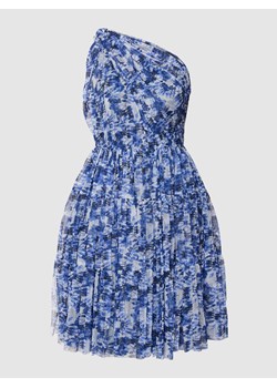 Sukienka koktajlowa o długości do kolan na jedno ramię ze sklepu Peek&Cloppenburg  w kategorii Sukienki - zdjęcie 168994527