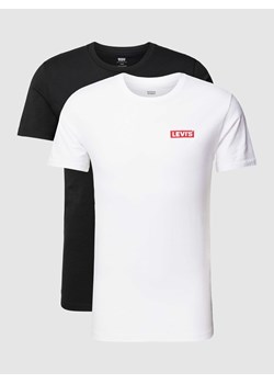 T-shirt z nadrukiem z logo w zestawie 2 szt. ze sklepu Peek&Cloppenburg  w kategorii Podkoszulki męskie - zdjęcie 168994867