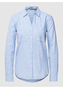 Bluzka koszulowa z listwą guzikową ze sklepu Peek&Cloppenburg  w kategorii Koszule damskie - zdjęcie 168994997