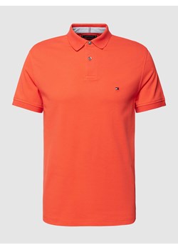 Koszulka polo w jednolitym kolorze ze sklepu Peek&Cloppenburg  w kategorii T-shirty męskie - zdjęcie 168995359