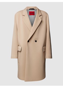 Płaszcz w jednolitym kolorze model ‘Malio’ ze sklepu Peek&Cloppenburg  w kategorii Płaszcze męskie - zdjęcie 168995375