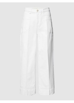Jeansy z szeroką nogawką w kant model ‘MIRU’ ze sklepu Peek&Cloppenburg  w kategorii Jeansy damskie - zdjęcie 168995408