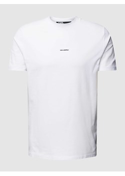 T-shirt z nadrukiem z logo ze sklepu Peek&Cloppenburg  w kategorii T-shirty męskie - zdjęcie 168995629