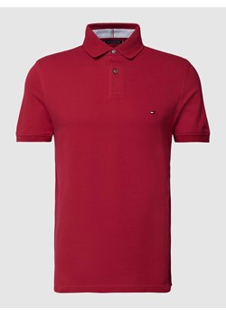 Koszulka polo w jednolitym kolorze ze sklepu Peek&Cloppenburg  w kategorii T-shirty męskie - zdjęcie 168995819