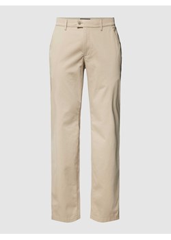 Chinosy w jednolitym kolorze model ‘THILO’ ze sklepu Peek&Cloppenburg  w kategorii Spodnie męskie - zdjęcie 168995859