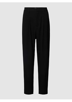 Spodnie materiałowe w jednolitym kolorze ze sklepu Peek&Cloppenburg  w kategorii Spodnie damskie - zdjęcie 168995866